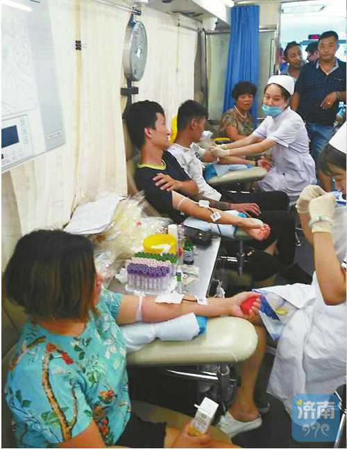 市民熱情獻血 受訪者供圖