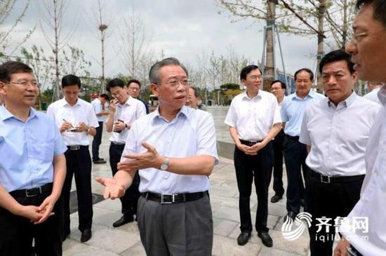省委常委、秘书长胡文容和淄博市主要负责同志参加督导。