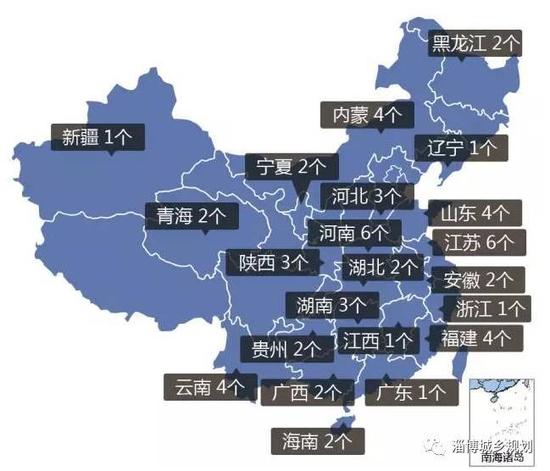 住建部共分三批公布了58個“城市雙修”試點城市名單,這是山東省首批入選的四個城市。