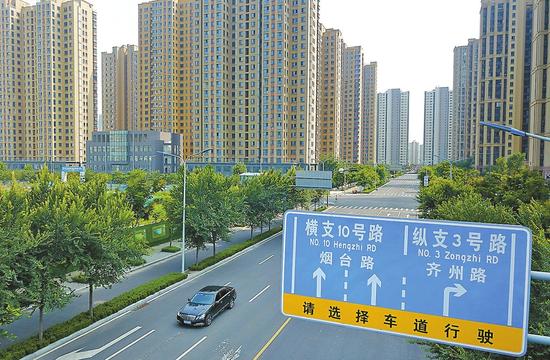 西客站片區仍有多條道路以“橫支”“縱支”暫命名