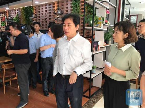 【第二站】來到歷城區(qū)察看閔子騫便民市場。