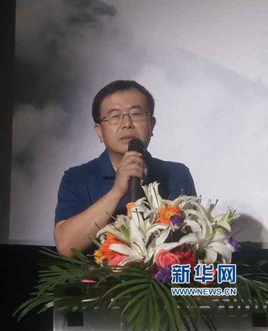 中国农科院农业资源与农业区划研究所产业发展中心主任张树清在发布会上讲话。