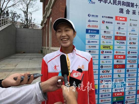 稍后,男子輕量級四人單槳山東再奪一枚金牌。
