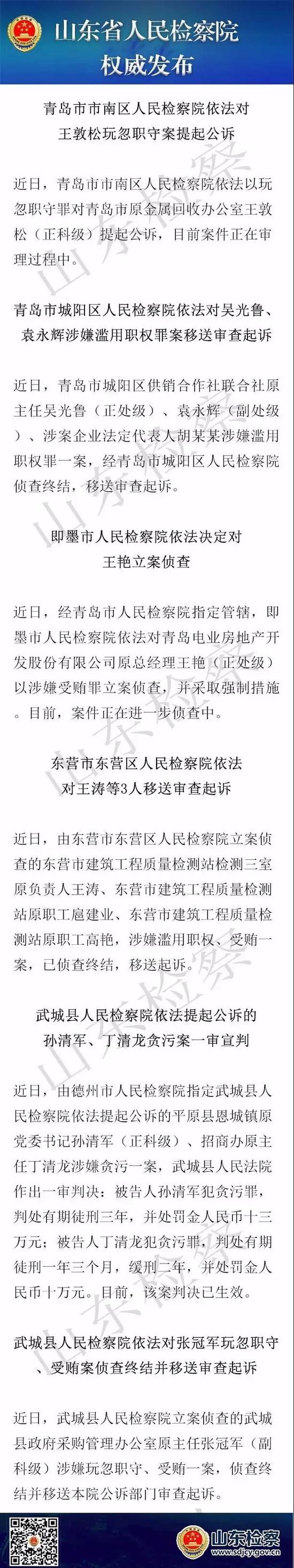 (山東省人民檢察院微信公眾號