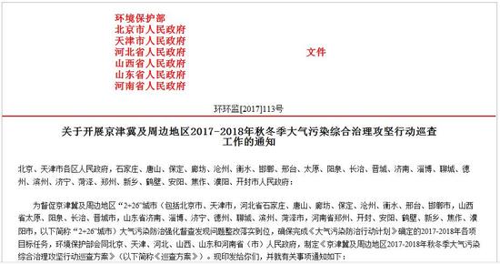102 個巡查工作組進駐28市,為期4 個月