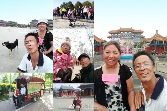 此后郭景新決定帶她去旅游，兩人、一車、一狗，重慶、西安、北京、河南各地......