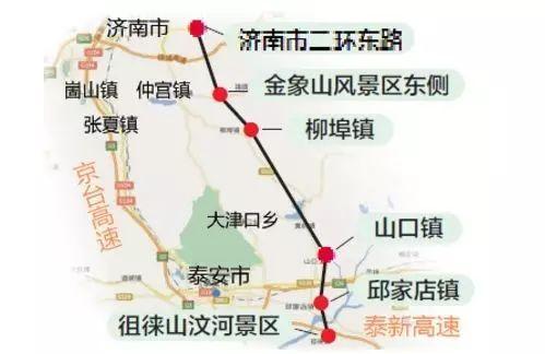 (济泰高速公路规划设计图)
