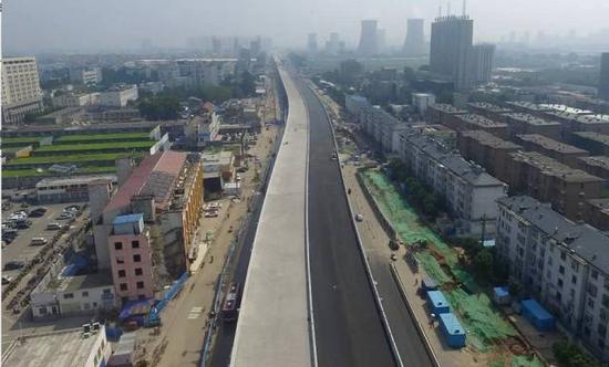 這條路修建完畢后,