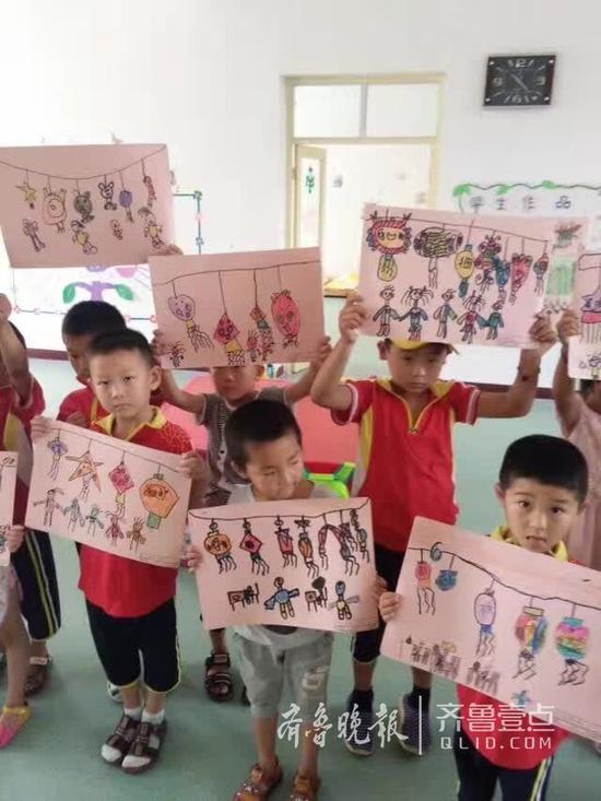 雞山幼兒園接納了周邊六個自然村的82個孩子。