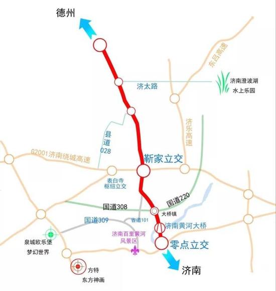 该路段改建完成后：