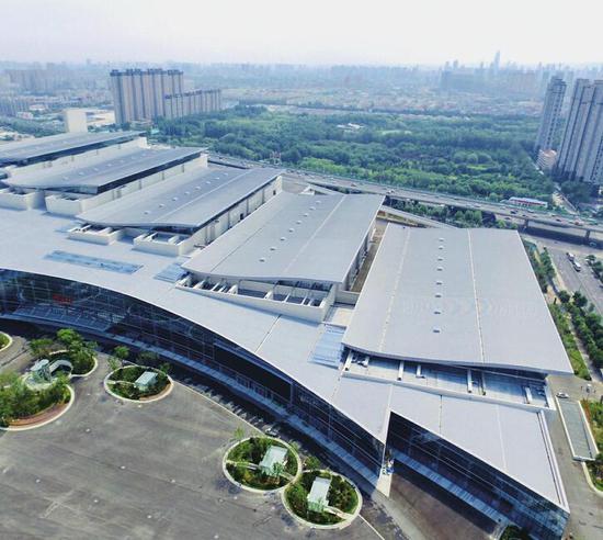 俯瞰西部国际会展中心