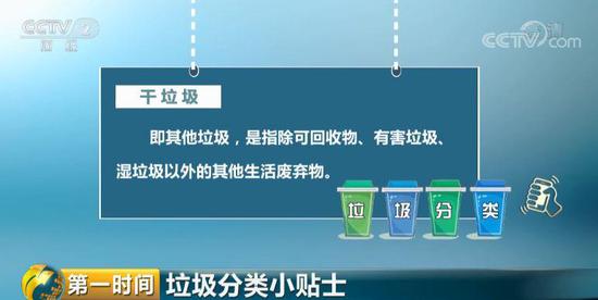 即其他垃圾，是指除可回收物、有害垃圾、湿垃圾以外的其他生活废弃物。