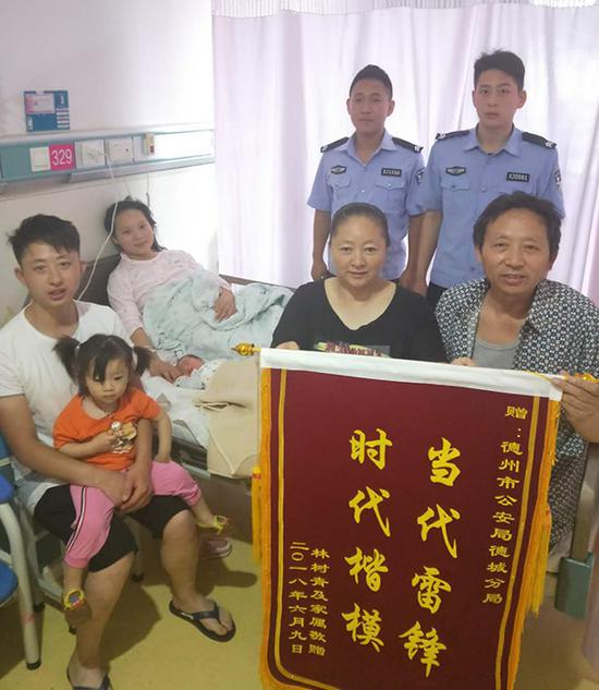送醫及時,孕婦順利產下一名男嬰