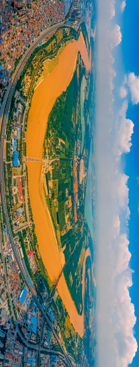 九曲黄河(图片来源/好客山东文化和旅游图库)
