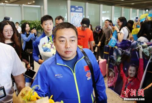 资料图:刘国梁。 中新社 记者 卞正锋 摄