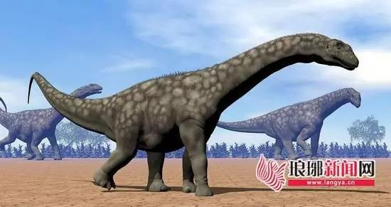 大型蜥脚类恐龙。（资料图片）