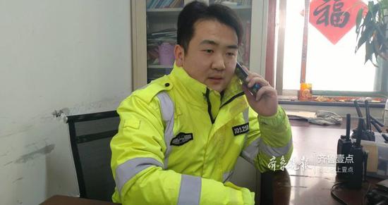 輔警張騰斌。