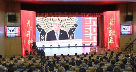 国际合作组织和国外高校通过视频表达祝福