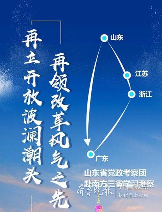 2018年7月5日—8日,四天三地,山东省党政代表团南下苏浙粤学习