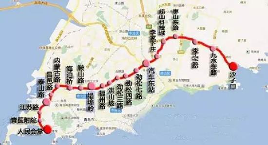 (上图线路仅供参考,具体以开通时发布的最新线路为准)