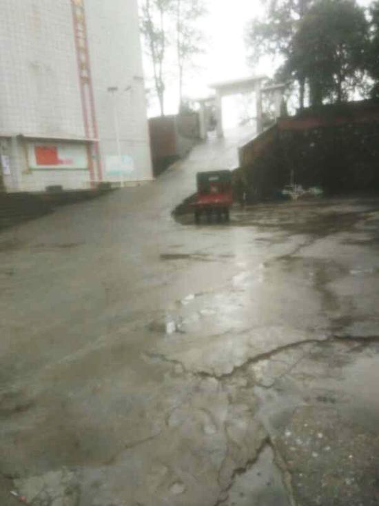 張某宇被罰從陡坡下往上跳過程中倒地。