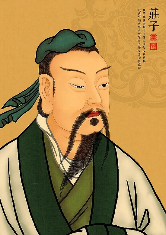庄子(约公元前369年—约公元前286年),名周,战国时期宋国蒙人。战国中期思想家、哲学家、文学家,庄学的创立者,道家学派代表人物,与老子并称“老庄”。