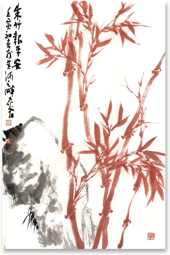 张家会《竹报平安》