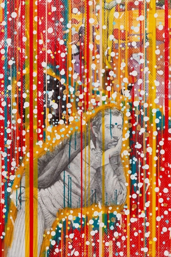 作品:《秘密—高更》150cm×100cm 布面油画
