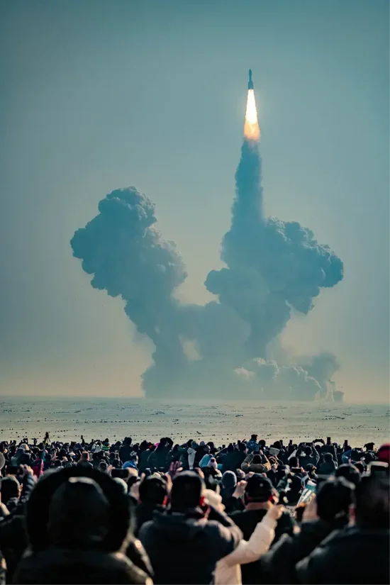 全球最大固体火箭海上首飞成功