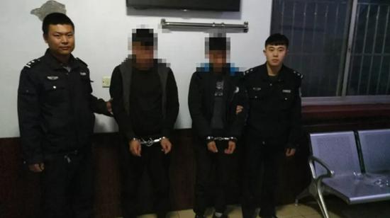 現(xiàn)案件正在偵辦中,2名犯罪嫌疑人已被刑事拘留。
