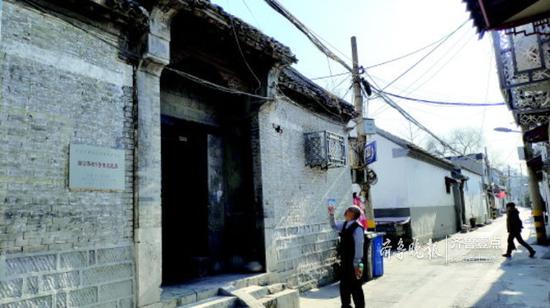 劉珍隆居住的西公界街6號(hào)是濟(jì)南市第四批文物保護(hù)單位。