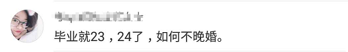 还有人觉得“晚婚”的定义本身就有问题,
