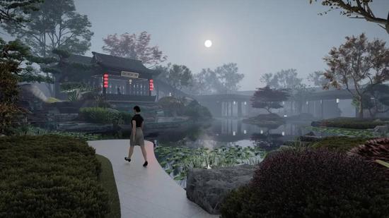 图|揽月戏楼效果图