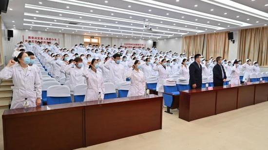 ▲健康管理系“护理文化月”活动