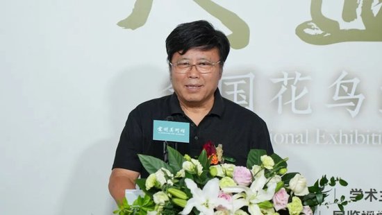 全国政协委员 民革中央画院院长 孔维克致辞