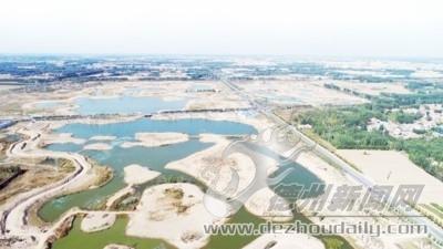 凤鸣湖航拍图