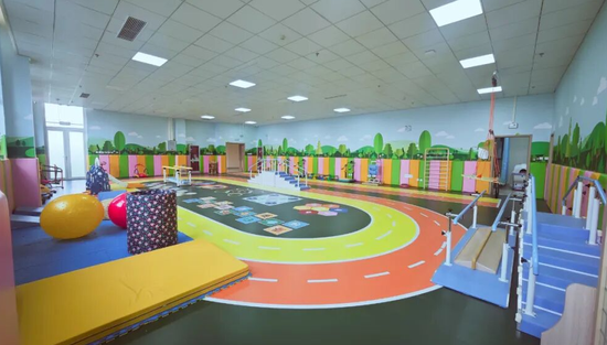 ▲运动疗法训练室