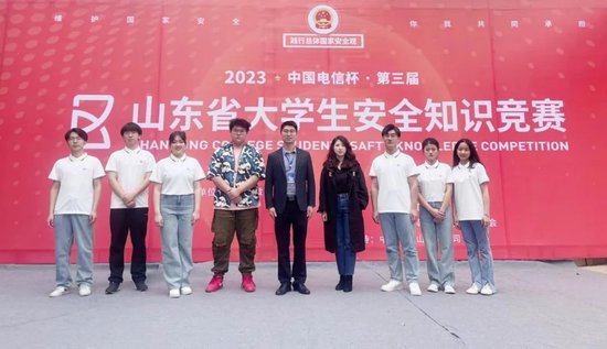 ▲我院学生参加山东省大学生安全知识竞赛
