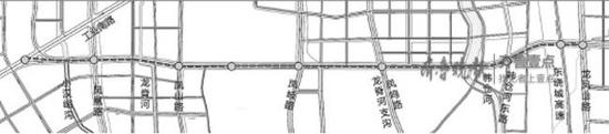 世紀大道修路走向圖