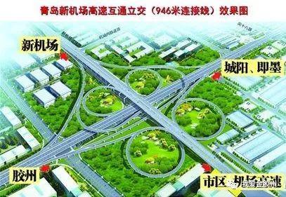 青岛新机场高速互通立交