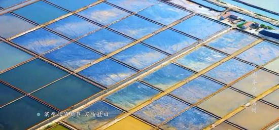 △ 滨州北海新区 万亩盐田(根源:齐鲁网)