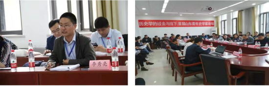 ▲历史文化学院召开“历史学的过去与当下:首届山东青年史学家论坛”