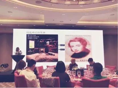 富邑葡萄酒集团北亚区品牌大使罗宏敏女士现场分享红酒文化