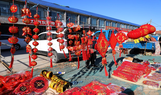 沾化区利国：逛黄河大集 品浓浓年味