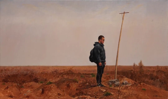 作品:《方向》 60cm×100cm 布面油画
