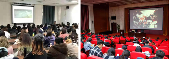 ▲学院设立“鹊华讲坛”学术讲座