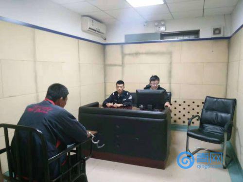 崔某已被黃島警方依法刑事拘留。(警方供圖)