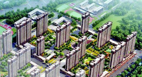 安置二區效果圖。
