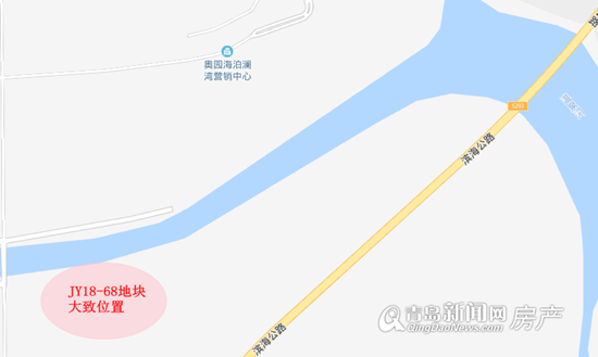 JY18-68地塊大致位置圖