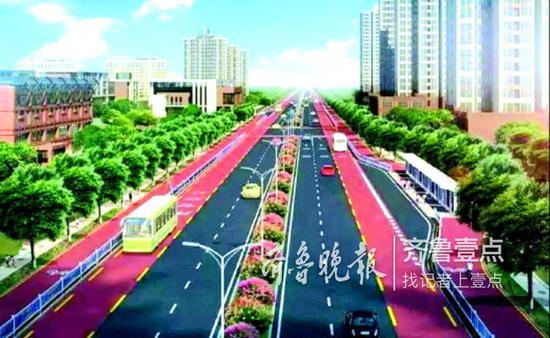 交通路網在城市規劃中占據著越來越重要的地位。 效果圖